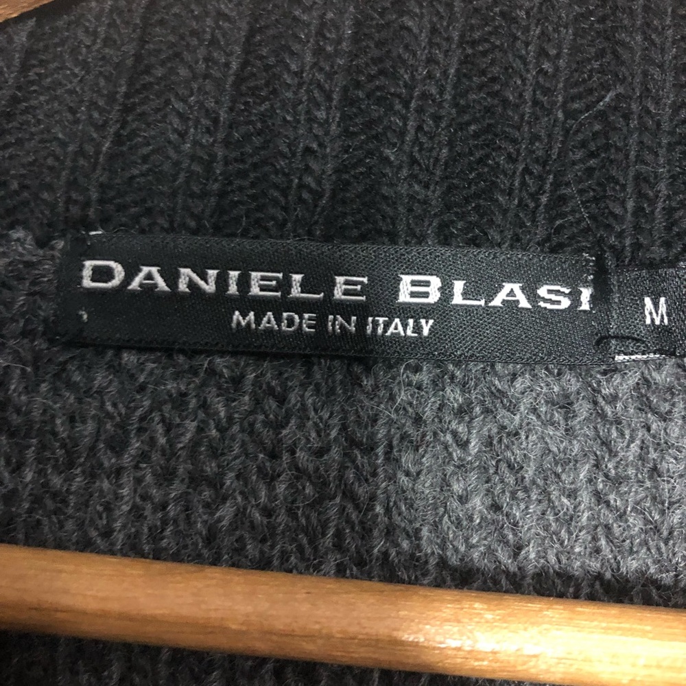 Daniele Blasi Wool Sweater in Grey!